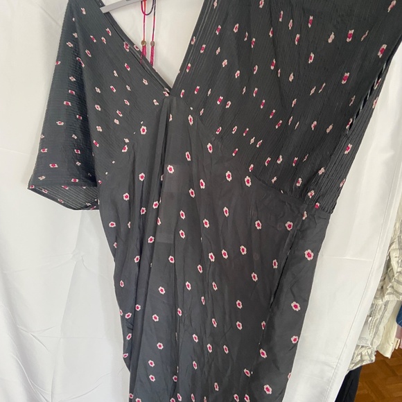 Nicobar Charcoal Kaftan Dress - Picture 3 of 6